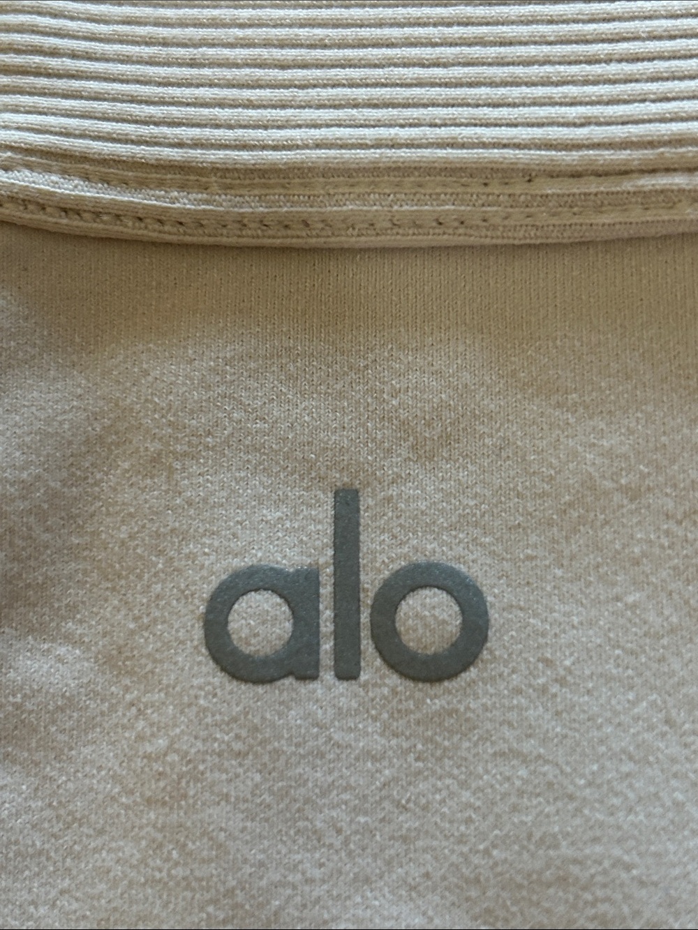 Alo small S High-Waist cream ivory Active Leggings - Picture 8 of 8